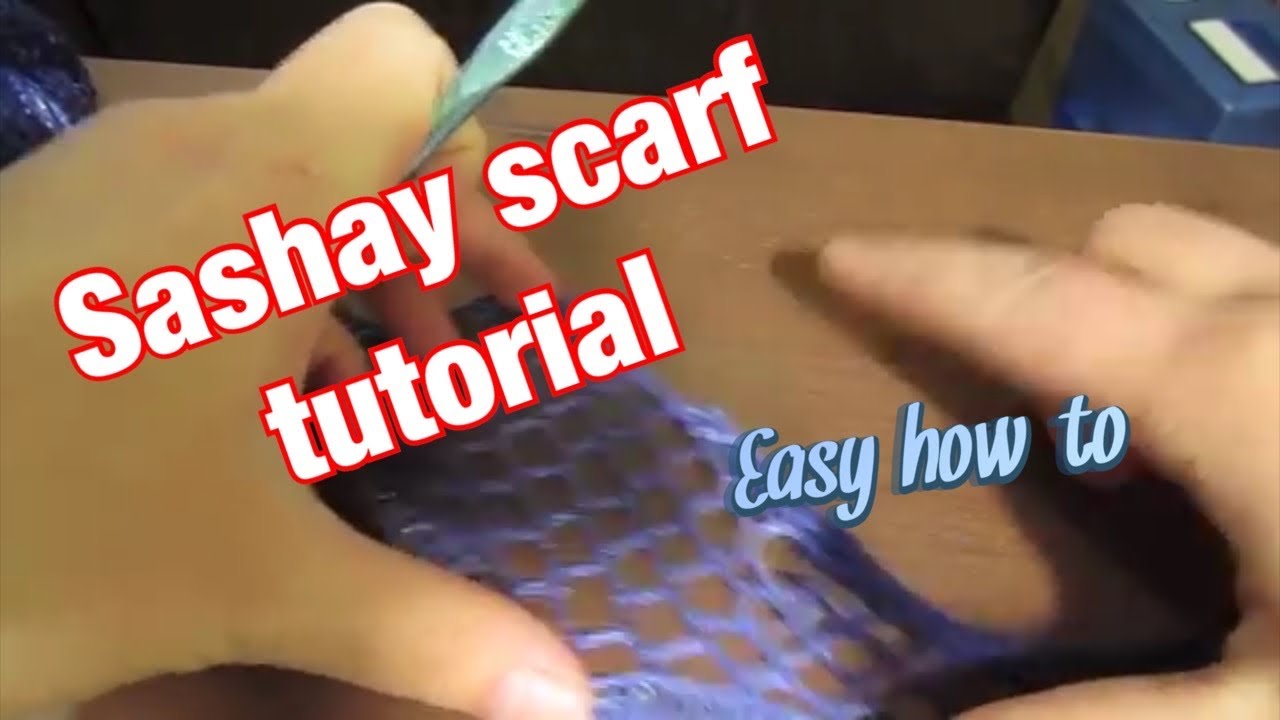 How to knit a scarf youtube
