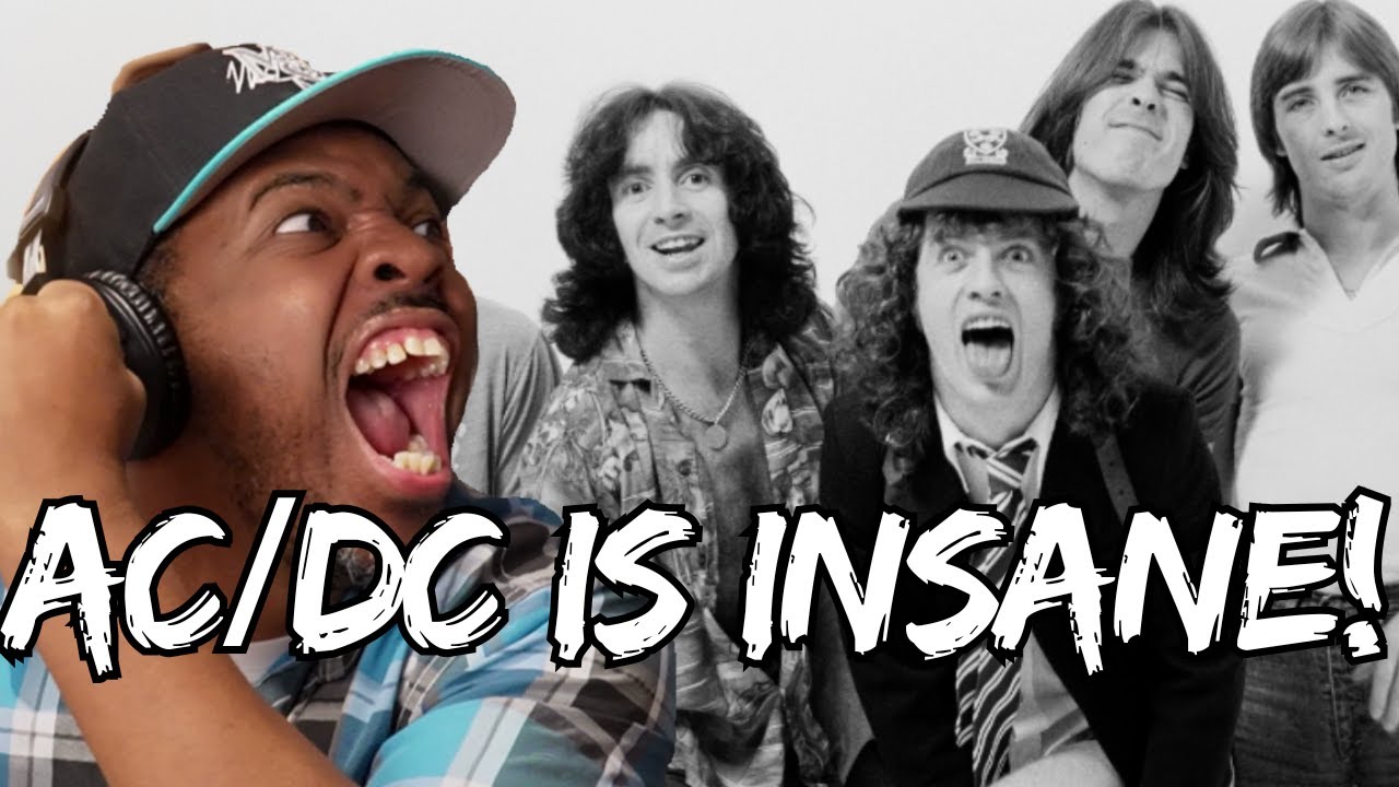 ACDC Back in Black/ РЕАКЦИЯ РЭПЕРА