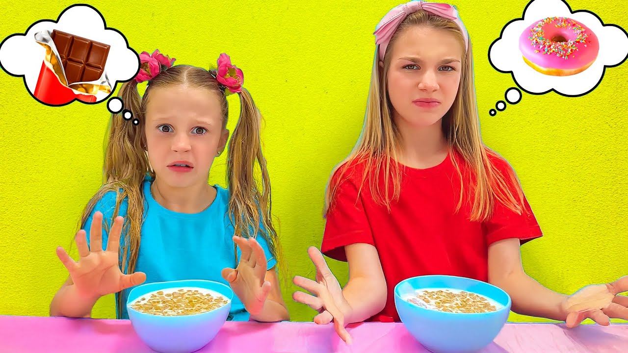 Nastya and Maggie want to play like kids all day