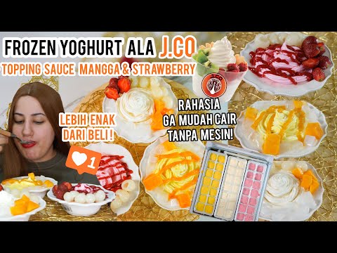 COOKING WITH TASYI : EP 44 - RESEP FROZEN YOGURT ala J.CO HOMEMADE ,TIDAK MUDAH CAIR  ,RAHASIANYA ?