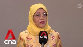 President Halimah Yacob wraps up visit to Central Asia