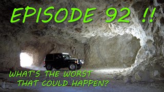 THIS IS CRAZY! Driving My Jeep Into an Abandoned Mine