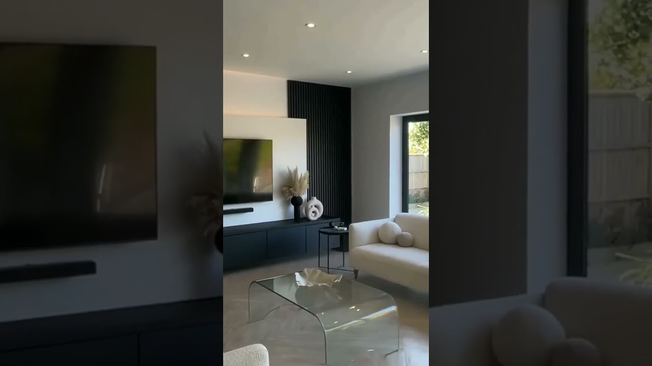 Best TV Unit Design For Living Room 2022 | TV Cabinet Design Modern, accent wall  