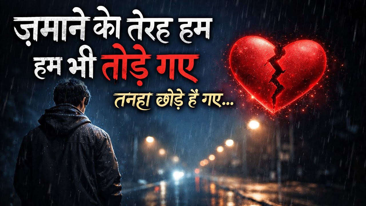 जहाँ दिल लगाना मना था… वहीं लगा बैठे 💔 | Painful Love Story Song
