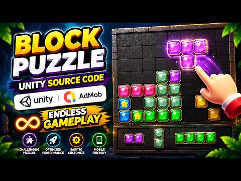 Block Puzzle Unity 2D Puzzle Game Template | Block Game Unity Source Code