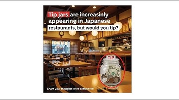 Tipping in Japan Myth!