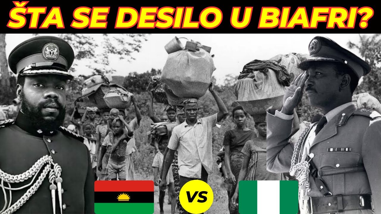 NIGERIJSKI GRAĐANSKI RAT: POKUŠAJ STVARANJA REPUBLIKE BIAFRE | Etnički sukobi i rat | Fabula Docet