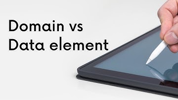 Domain vs Data element | SAP ABAP tutorial for beginner