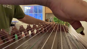 My new Guzheng (古箏) - Self Study Lesson 1 - Octaves