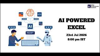 🤖 AI-Powered Excel Webinar | July 2026