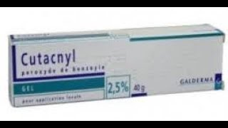 معلومات خطيرة عن كريم محاربة حب الشباب  cutacnyl