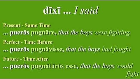 More on Indirect Statement