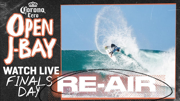 🔴 RE-AIR: Finals Day – Corona Cero Open J-Bay 2025