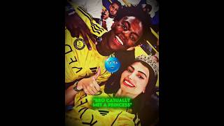 Bro was shocked after knowing who he just met 😱 #ishowspeed #edit #princess