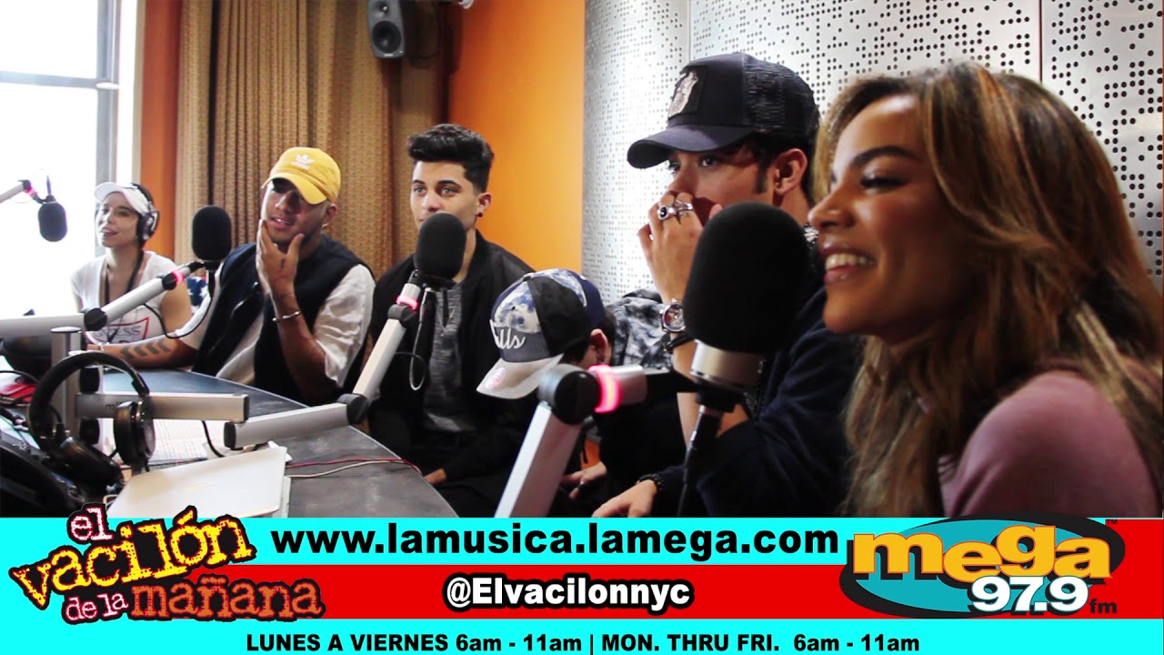Leslie Grace y CNCO llaman a Becky G en El Vacilón de la Mañana