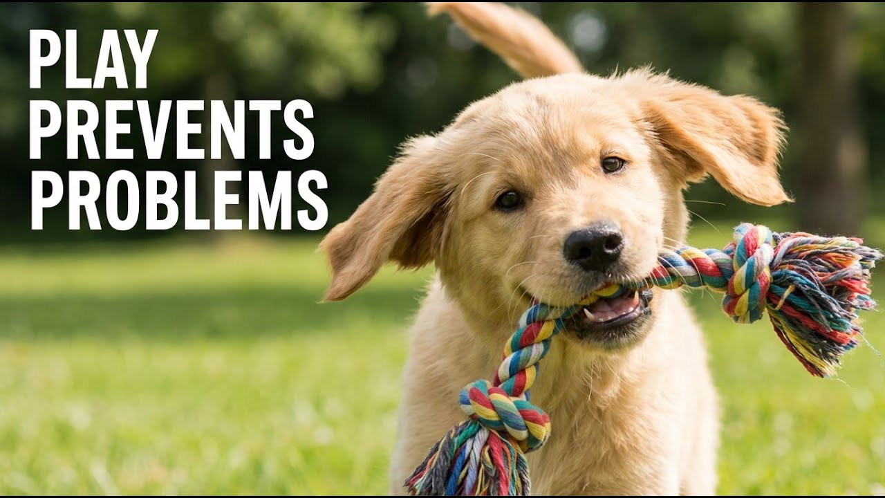 Just Like Kids, Dogs Need to Play | Why Play Prevents Behavior Problems