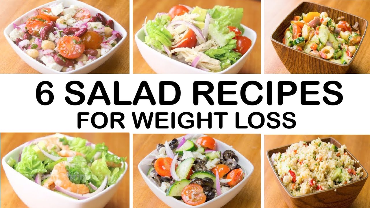 6 Healthy And Easy Salad Recipes For Weight Loss Easy And Exotic Salad Recipes Weight Loss