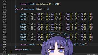 C++ no-STL dev | BlueberryMath: Vectors. (no mic)