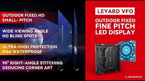 Outdoor HD Small-pitch LED Screen | VFO Series