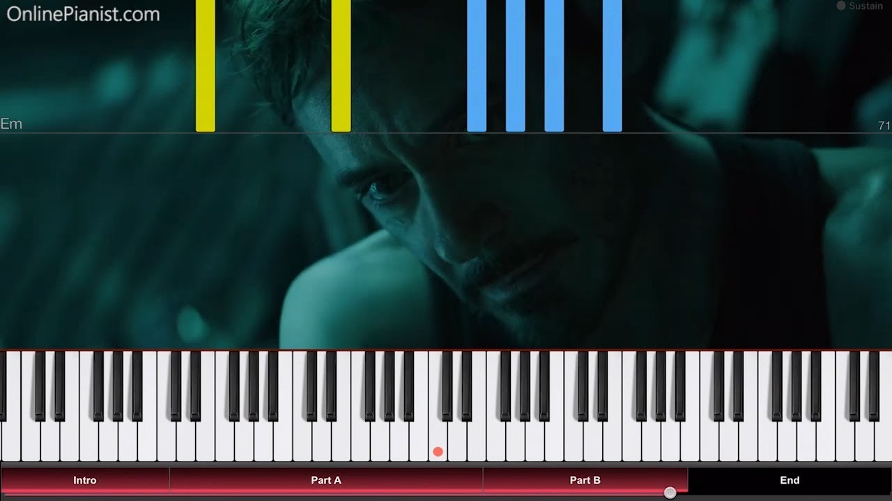 Avengers: Endgame - Official Trailer #2 - Piano Cover / Piano Tutorial