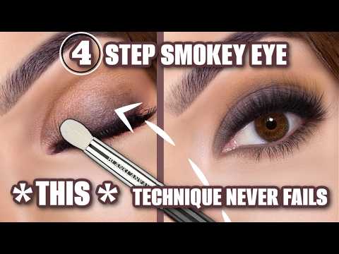 Easy Smokey Eye Tutorial For Beginners (all Eye Shapes,, No Confusion)
