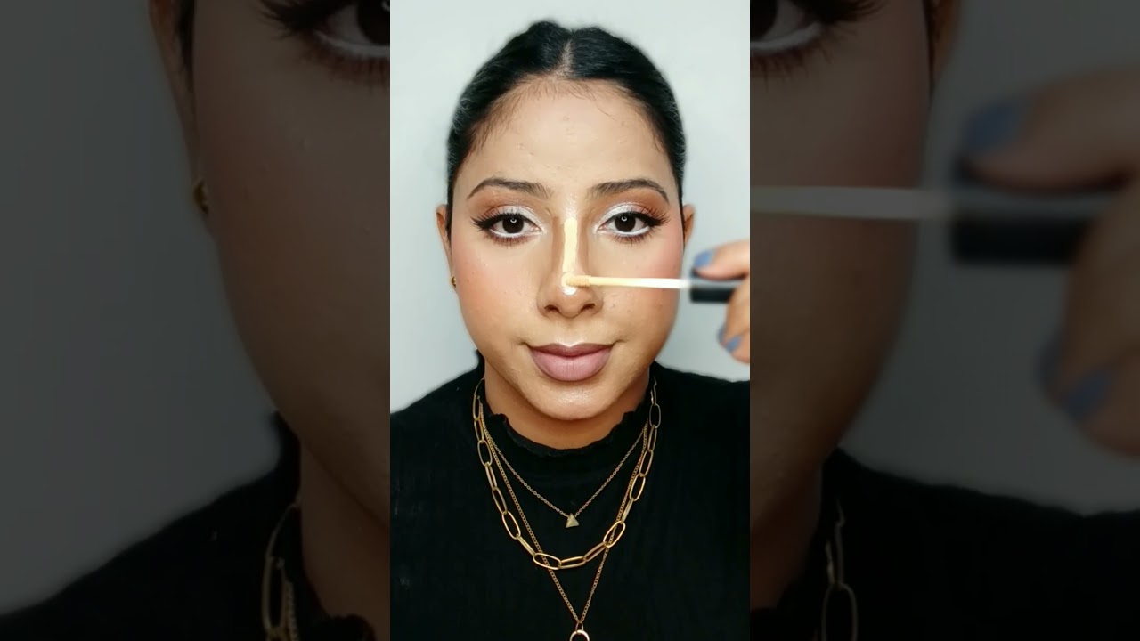 viral nose contour hack | testing viral makeup hack 