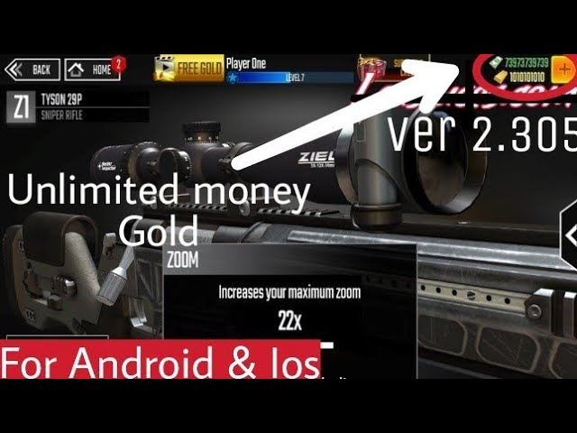 Sniper Strike Mod Apk Unlimited Money And Gold 2022, by Apks Villa