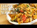 Best Vegan Drunken Noodles with Tofu (Easy Pad Kee Mao)