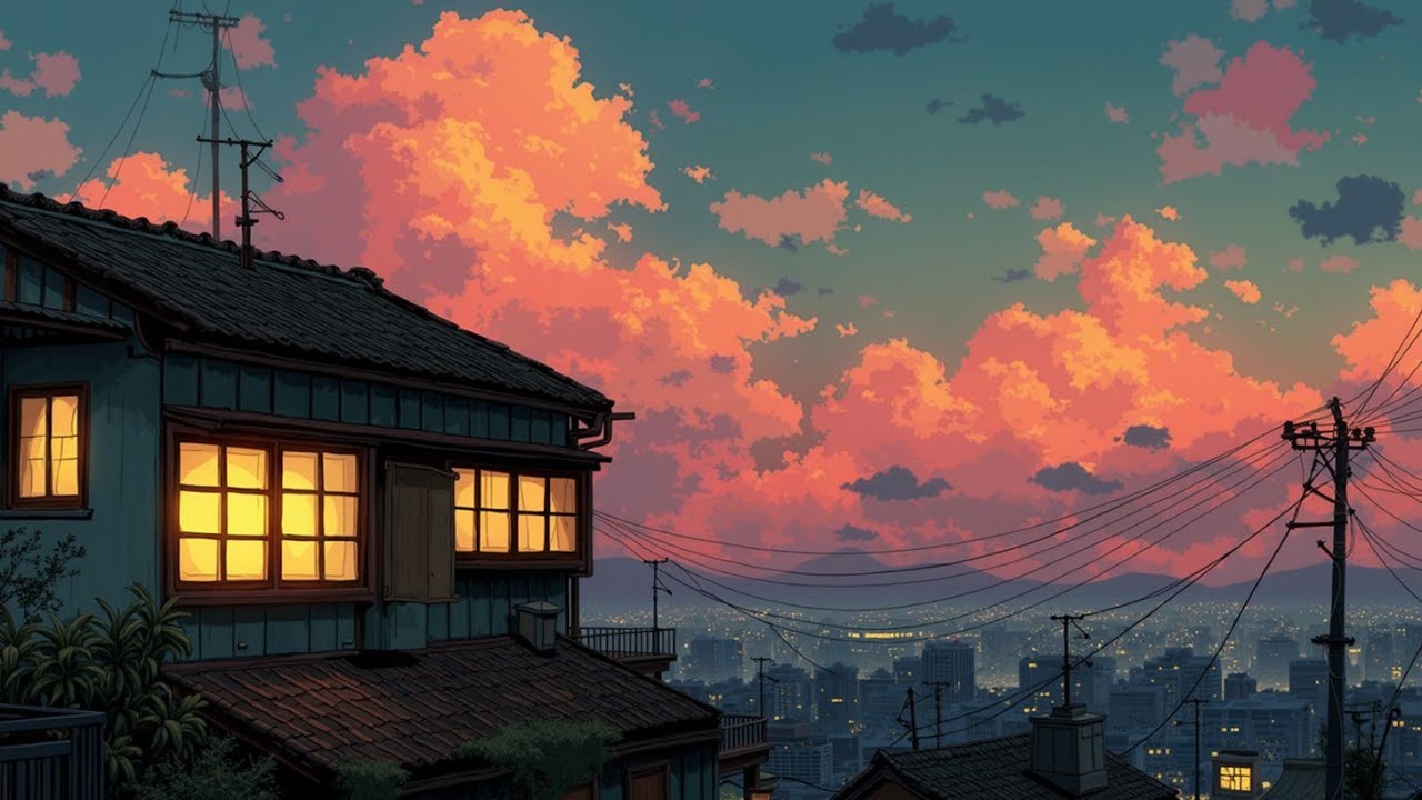 Лоуфай хип-хоп микс дождя