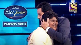 Vaishnav का गाना सुनके Salim ने कर लिया उसको Hug | Indian Idol Junior | Peaceful Music