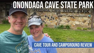 Exploring the Beauty of Onondaga Cave State Park // Cave Tour and Campground Review [EP 91]