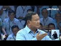 Momen Prabowo Silat Ketika Menanggapi Jawaban Anis Baswedan | Debat Capres 2024
