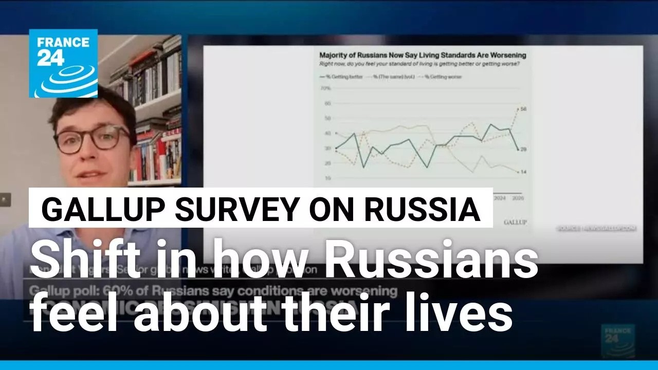Amid war on Ukraine, 'over half of Russians expressing pessimism for the first time in 20 years'