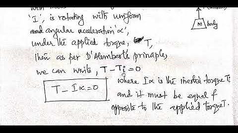 Engineering Mechanics - Rotation under constant Moment