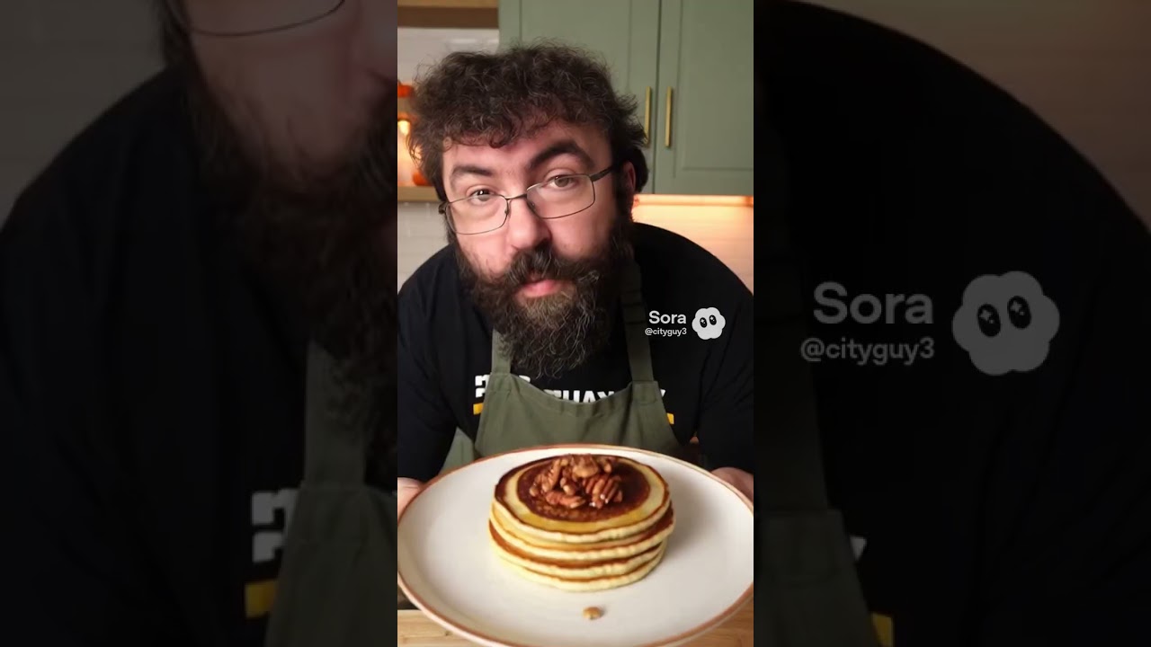 Pumpkin spice pancakes