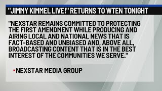 Nexstar, Sinclair end blackout of Jimmy Kimmel’s late-night show
