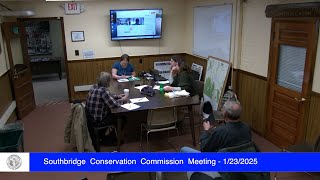 Southbridge Conservation Commission Meeting:  1/23/2025