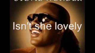 Stevie Wonder-Isn't She Lovely Lyrics chords