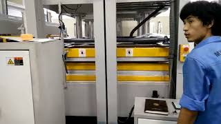 NG 71MR Automatic film compressor with stacking table