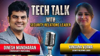 Cybersecurity Leader Talks | Vandana Verma | Security Relations Leader | Cyber Voyage | In English
