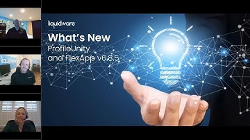 What’s New in ProfileUnity and FlexApp v6.8.5 Webinar