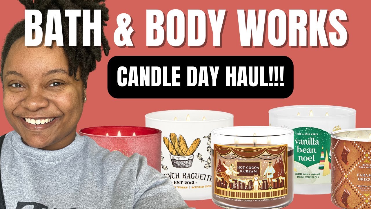 Bath and Body Works Candle Day HAUL! - YouTube