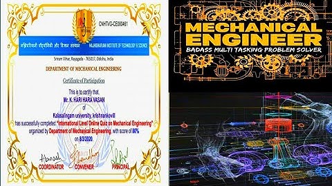 International Level Online Quiz on "Mechanical Engineering"