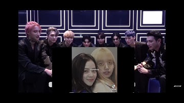 ateez reaction to jisoo TikTok edits