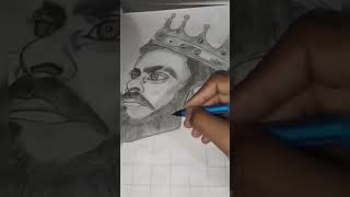 potrait sketch ✍️🔥 please subscribe my channel #viratkohli #viral funny reels #newreel #viralmoment