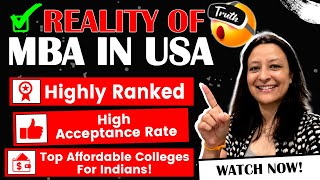 The Ultimate Guide for MBA in USA| Top Affordable colleges for Indians| Fees, Eligibilty, Placements