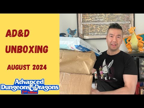 AD&D 2e unboxing