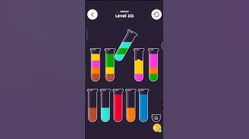 Color Water Puzzle Sort Video❤️Level 313 #games #puzzle #gameplay #watercolorsort #puzzlegame