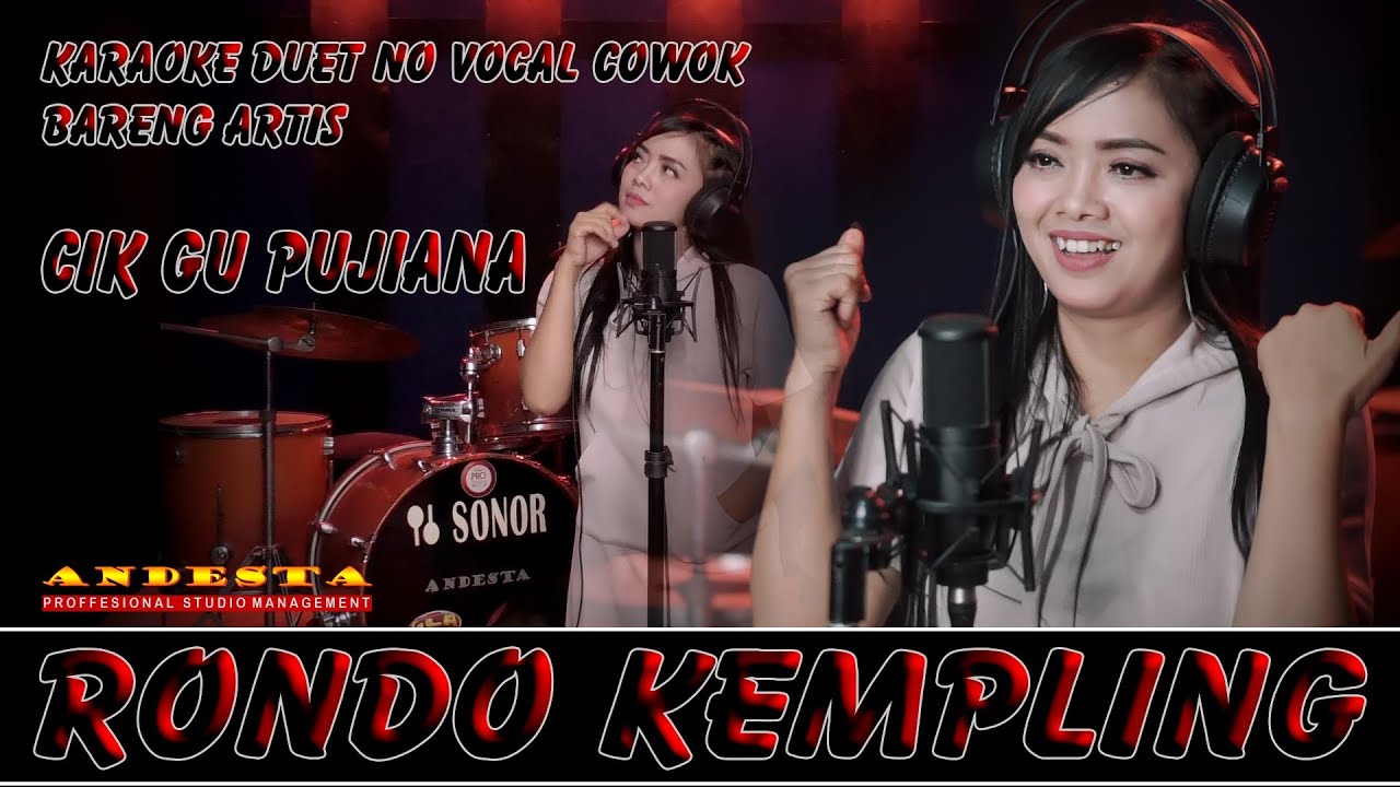 RONDO KEMPLING KARAOKE DUET NO VOCAL COWOK BARENG ARTIS CIK GU