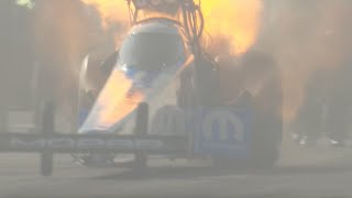 Leah Pruett suffers explosion at starting line